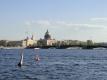 Tak wygląda Sobór Izaaka oglądany z wodolotu. Wiemy, płynęliśmy! Kurs: Peterhof - Ermitaż…