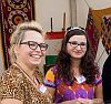 miniatura Miasteczko Edukacji Globalnej w Warszawie ze studentkami i absolwentką kultury Rosji i narodów sąsiednich